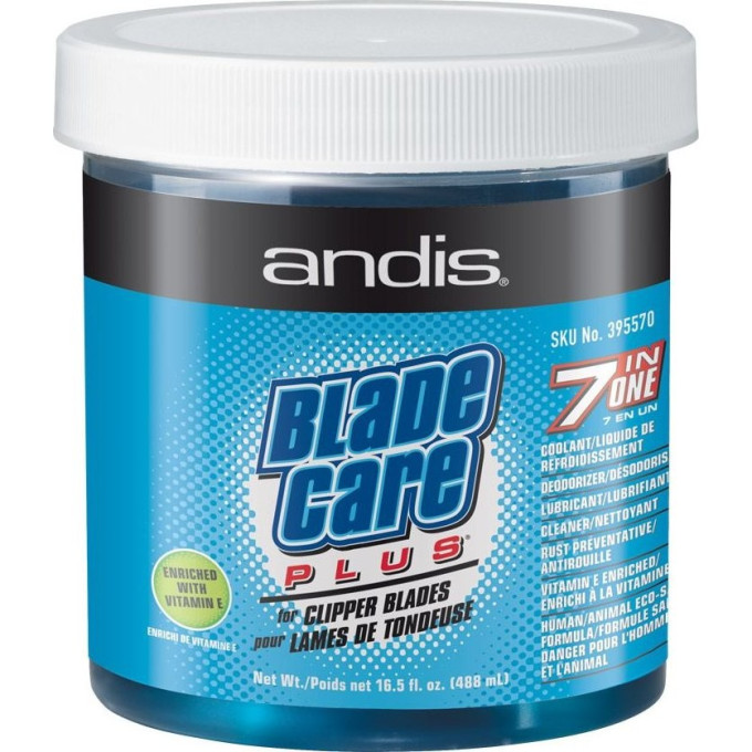 Очищающая жидкость ANDIS Blade Care Plus, 460 мл (7 в 1) 12570
